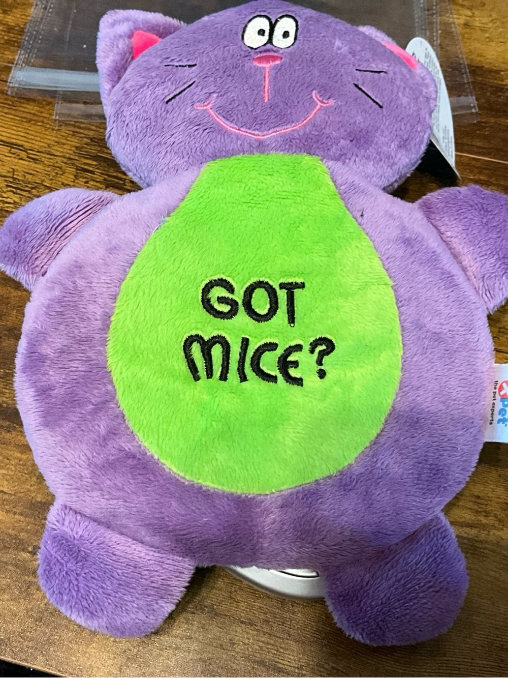 X Pet Brand NWT Flap Jack Dog Toy “Got Mice” Squeaks Crinkles